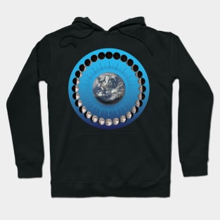 moon cylce phase Hoodie